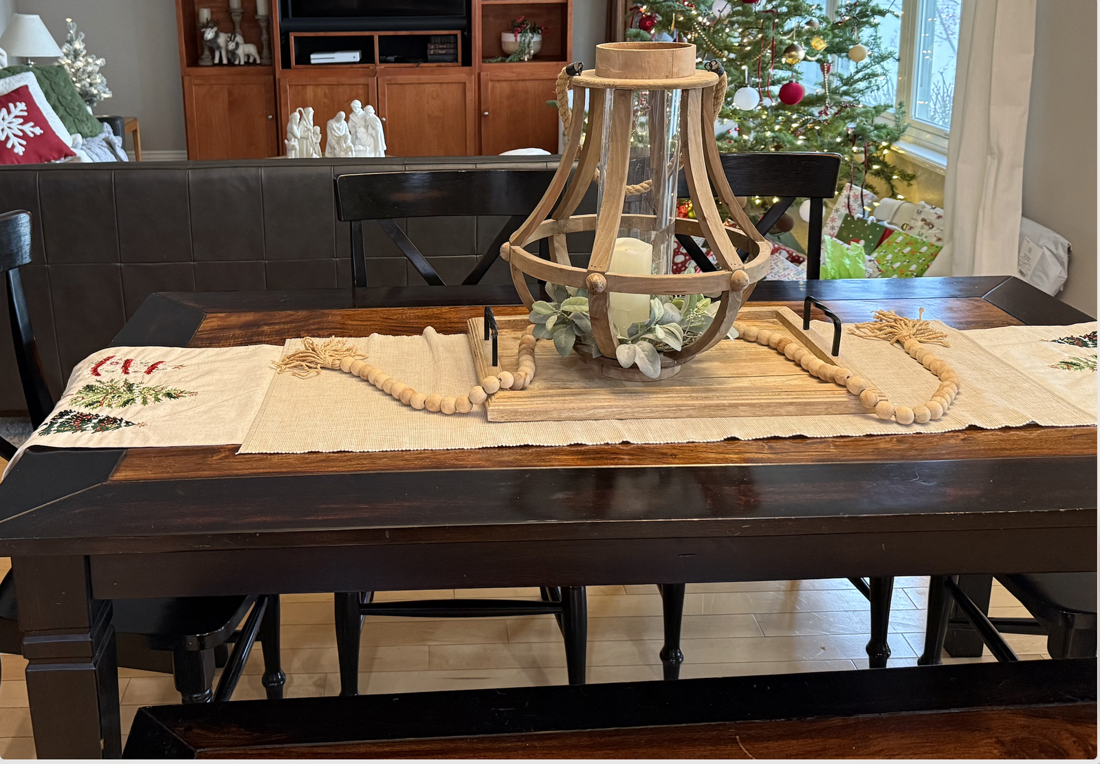 Great Dining Table with Matching Bench