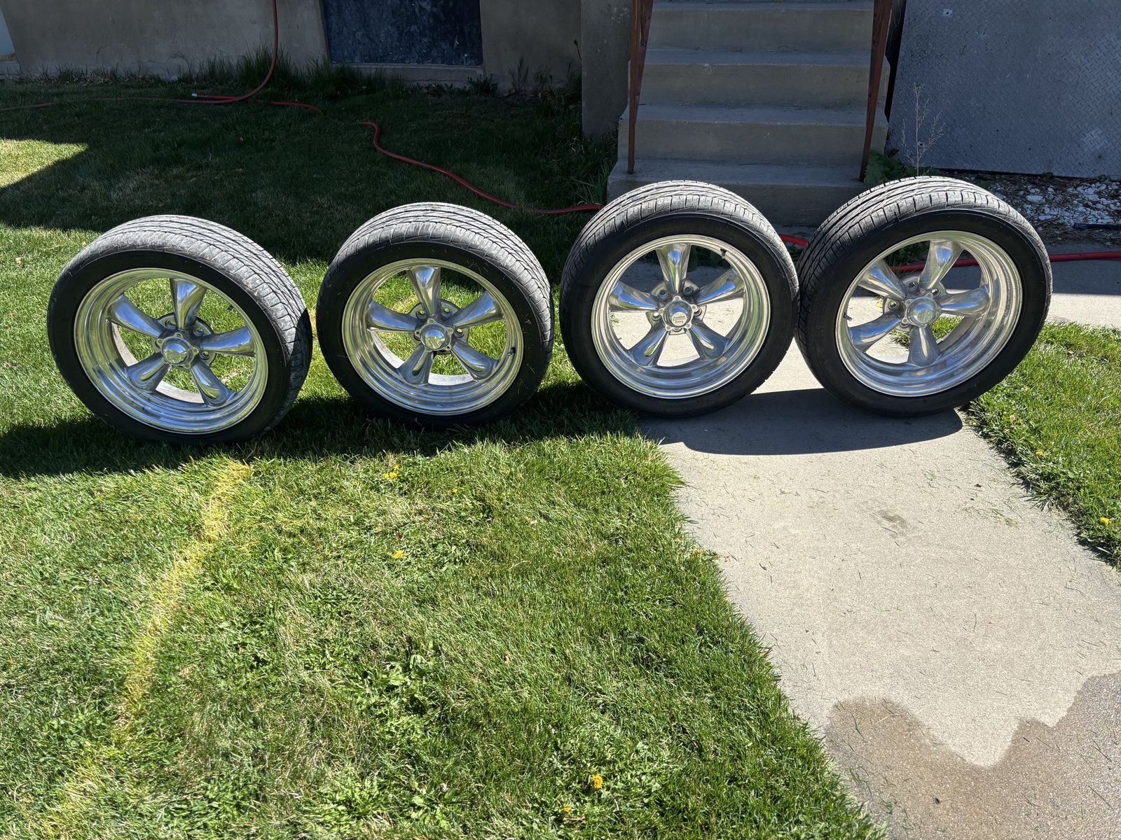 Cragar wheels with new tires