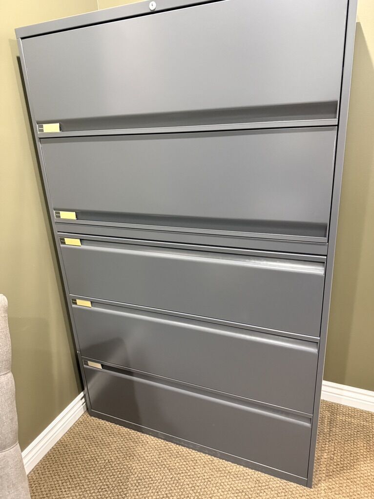 Large Metal Filing Cabinet