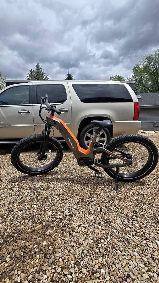 Heybike Hero New ebike Full Suspension Fat Tire Step-Thru Carbon Fiber