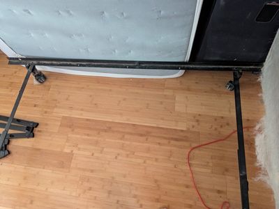 FULL SIZE bed frame & box spring