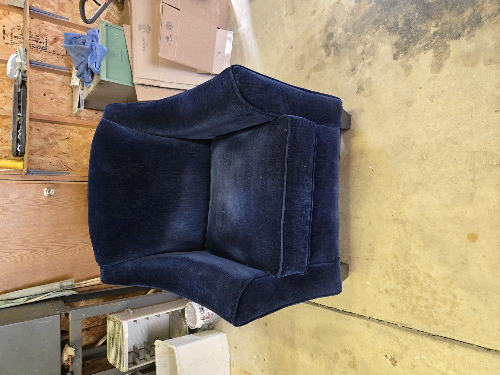 Blue Armchair