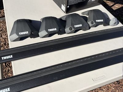 Thule WingBar Edge Roof Rack for Naked Roofs - Model TH75NG