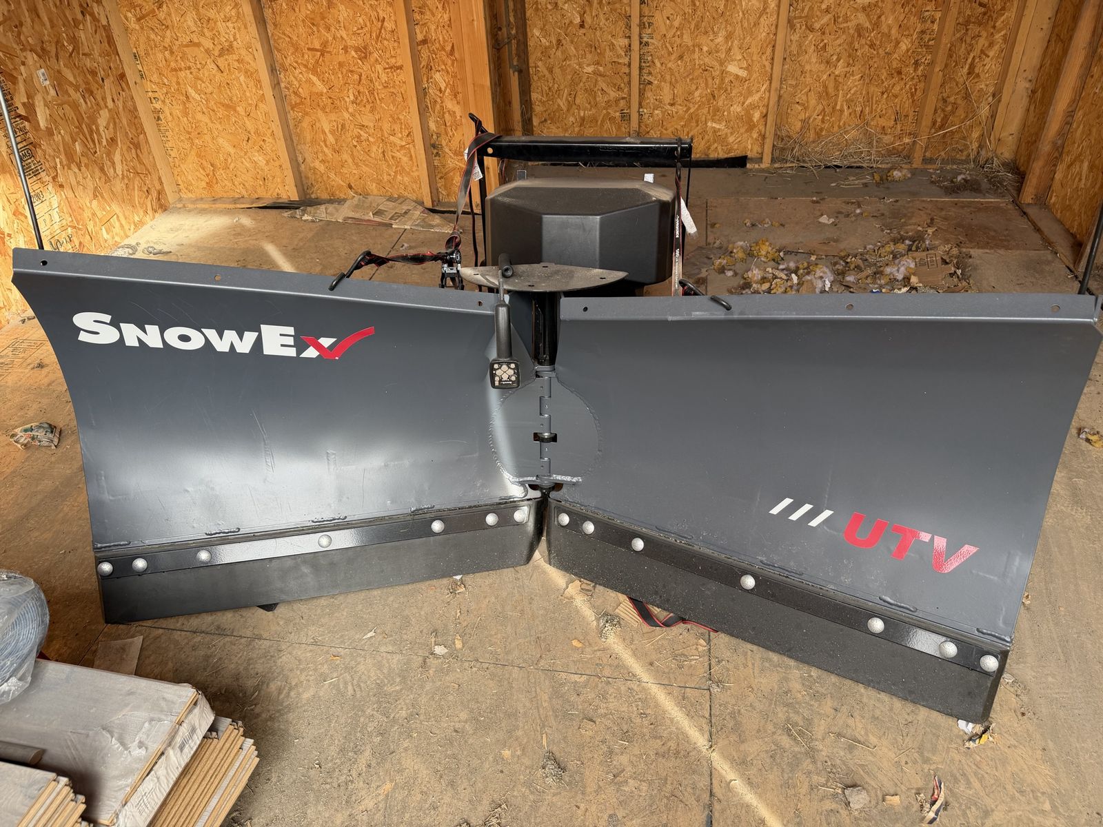 SnowEx Heavy-Duty UTV V-Plow