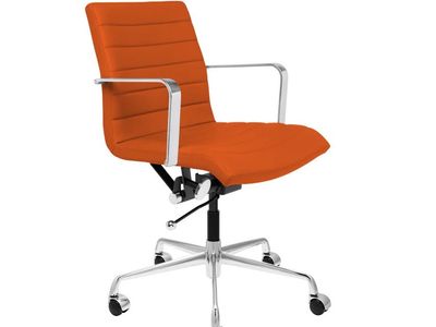 SOHO II Ribbed Management Chair (Orange)