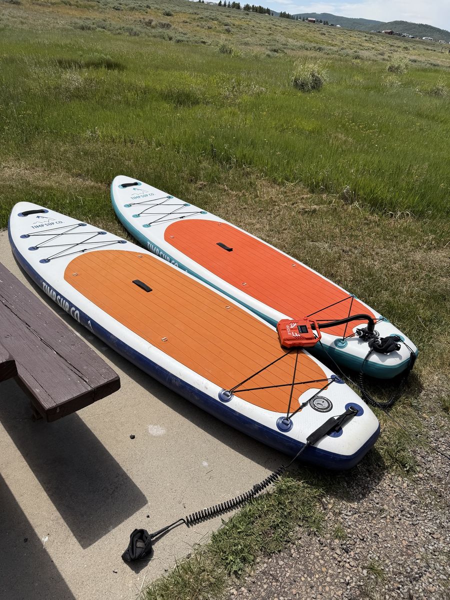 4th of July Sale! 2 TIMP Paddleboards + Electric Pump - $400