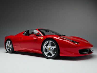 Ferrari 458 Italia / Spyder OEM staggered Polished