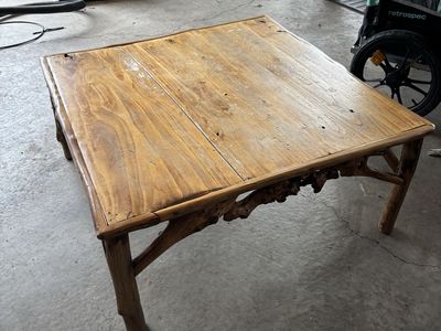 Wooden Coffee Table with branches