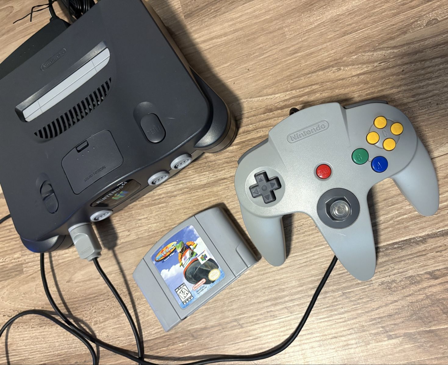 Nintendo 64 + Wave Race 64 N64