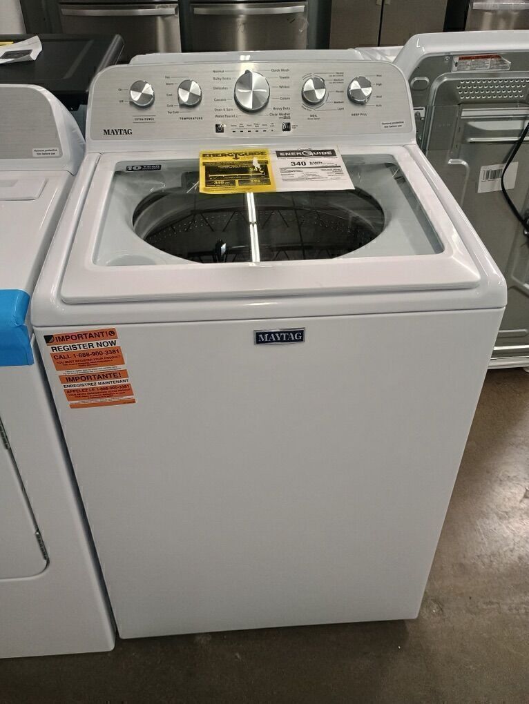 NEW MAYTAG 4.8 C FT TOP LOAD WASHER