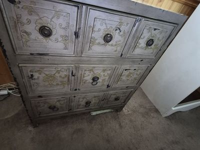 Distressed dresser
