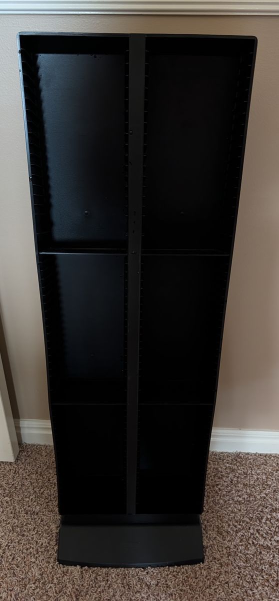 Vintage Laserline CD Storage Tower Rack Organizer Standing