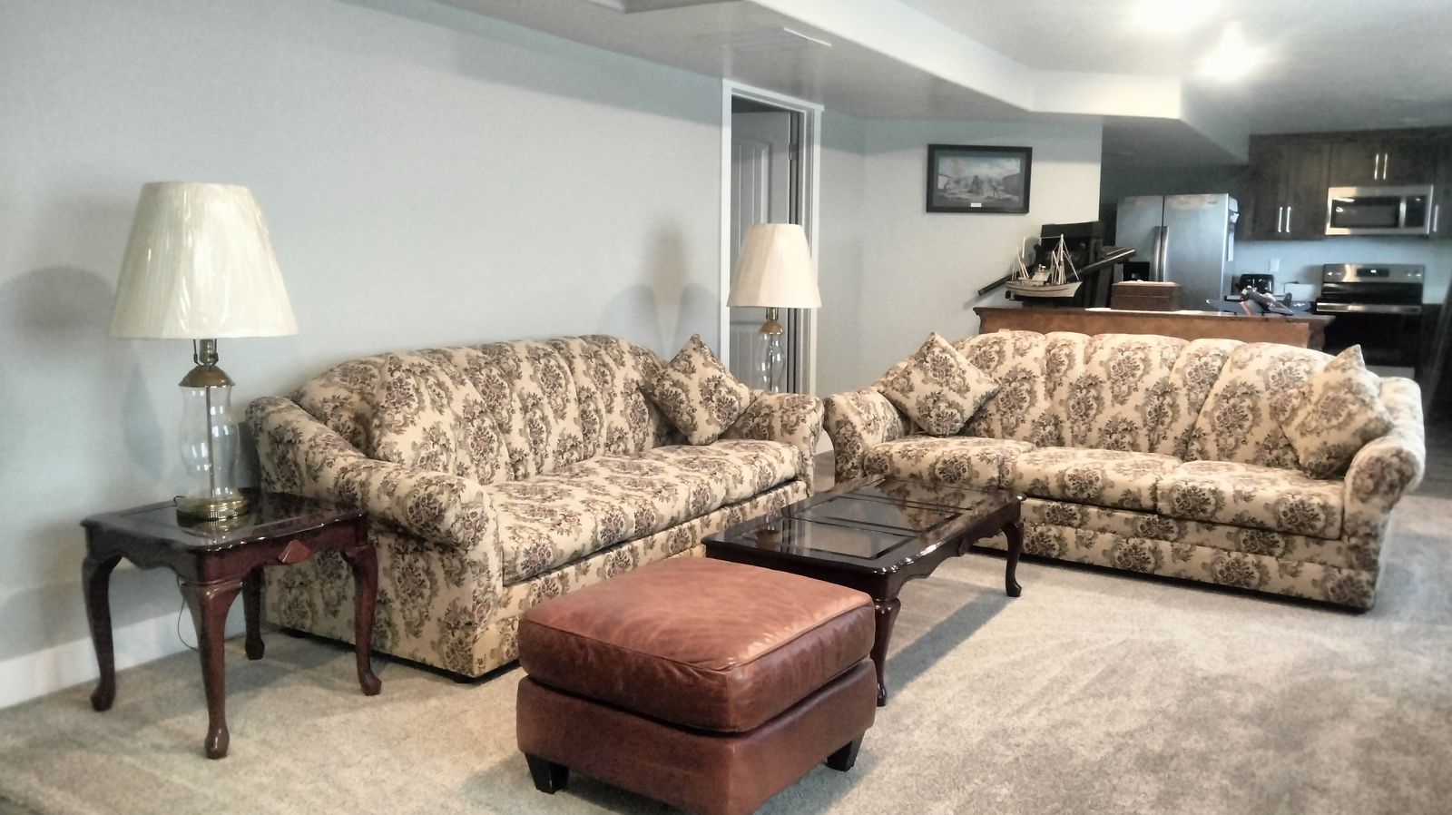 Set of 2 flower couches SOLD AS SET ONLY
