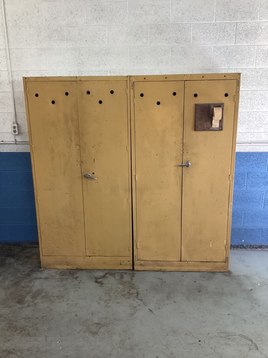 Yellow tool locker