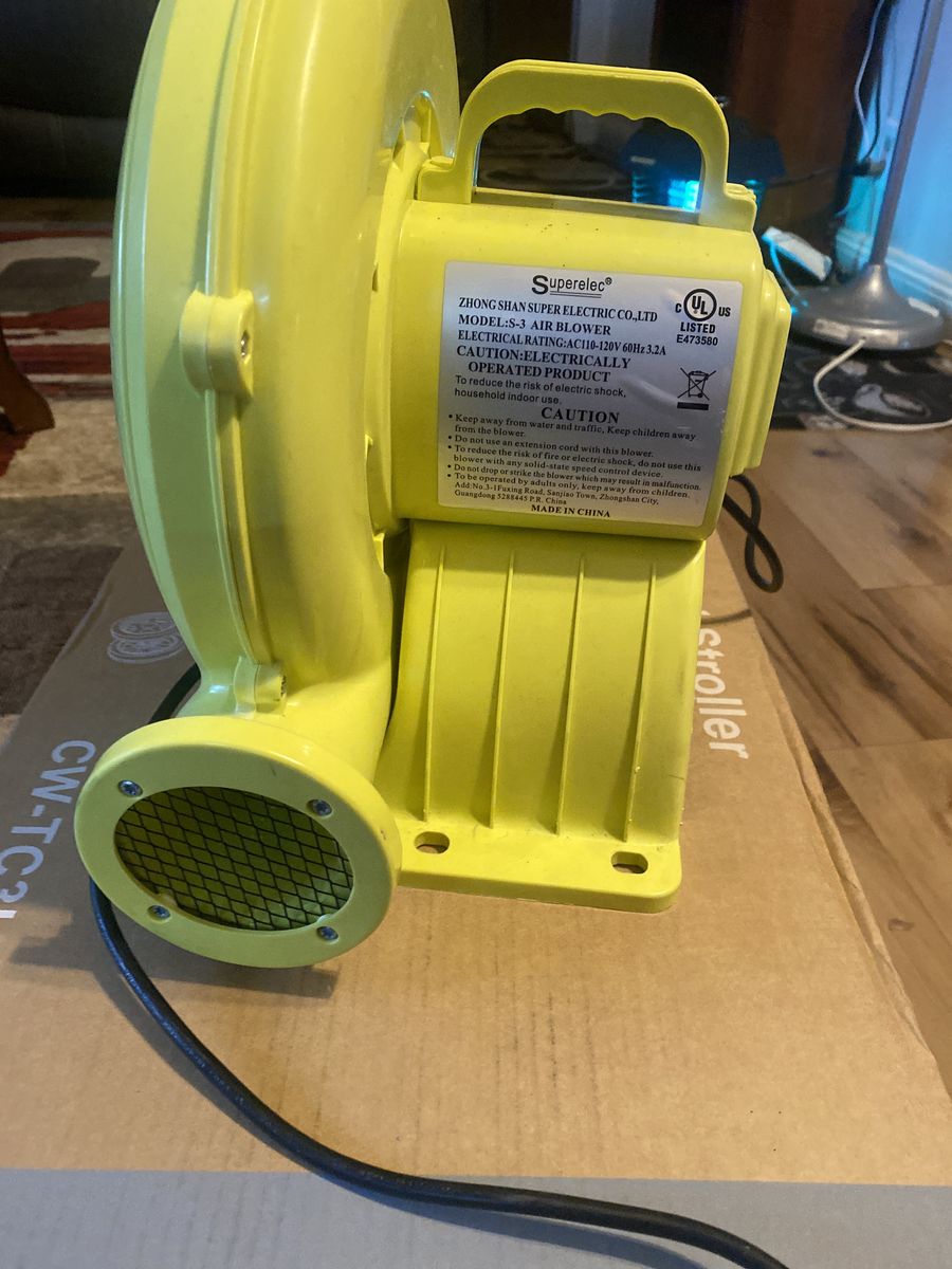 Air   Flow   For  Inflatables Check  All Photo