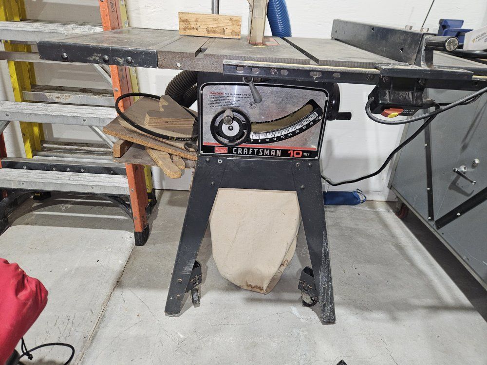 craftsman 10" table saw