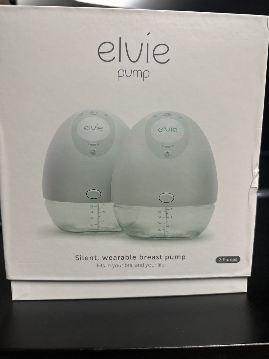 Elvie Silent Wearable Breast Pump (2 Pumps) - Fits in your bra, and your life
