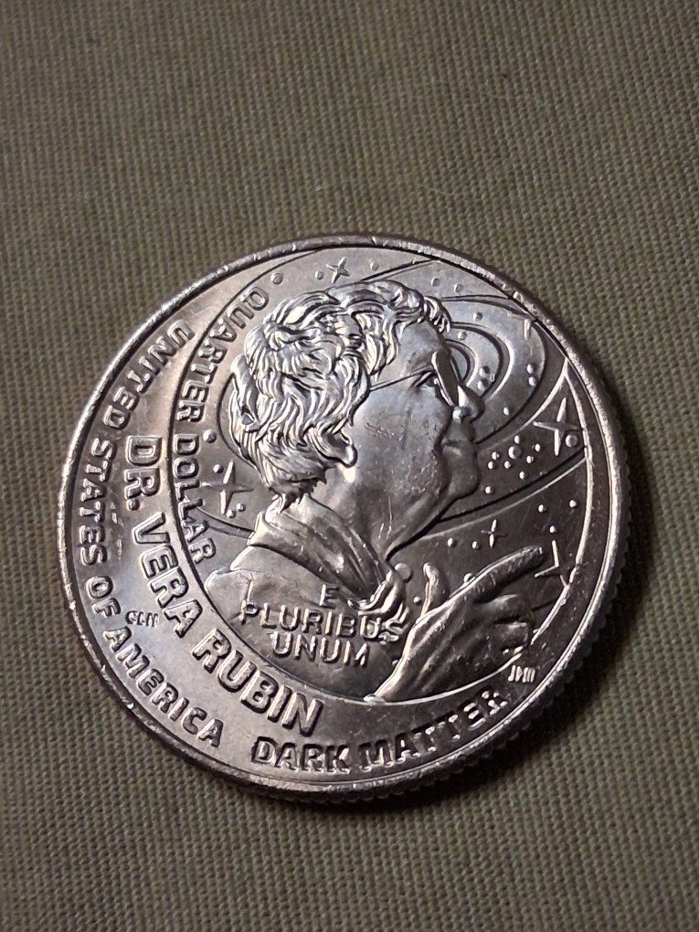 Dr. Vera Rubin Quarter Coin - United States "Dark Matter" Series, Collectible