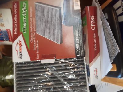 cabin air filter carbon inffused