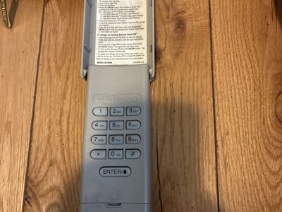 Liftmaster garage door keypad