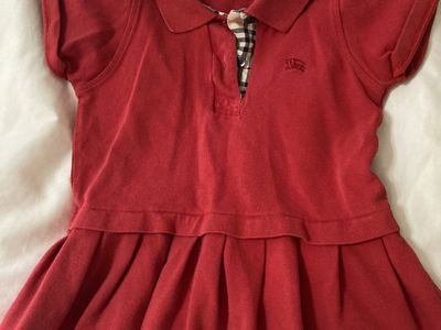 Burberry infant dress
