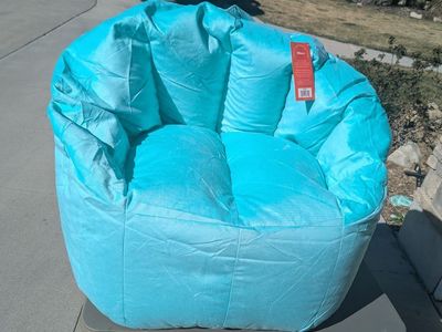 Milano Bean Bag Chair – Mint Teal – New with Tags