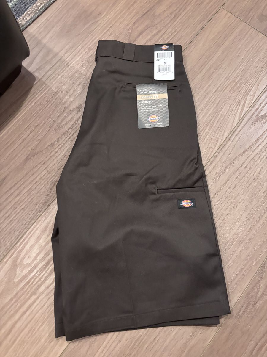 NWT Mens Dickies Work Shorts 13” Inseam Size 36