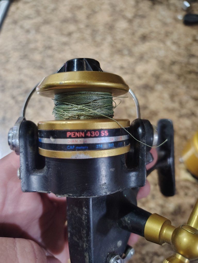 Vintage Penn Reels 430 SS Spinning Reel - USA Made Fishing Reel
