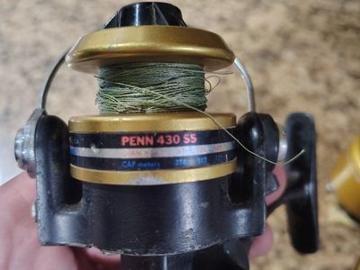 Vintage Penn Reels 430 SS Spinning Reel - USA Made Fishing Reel
