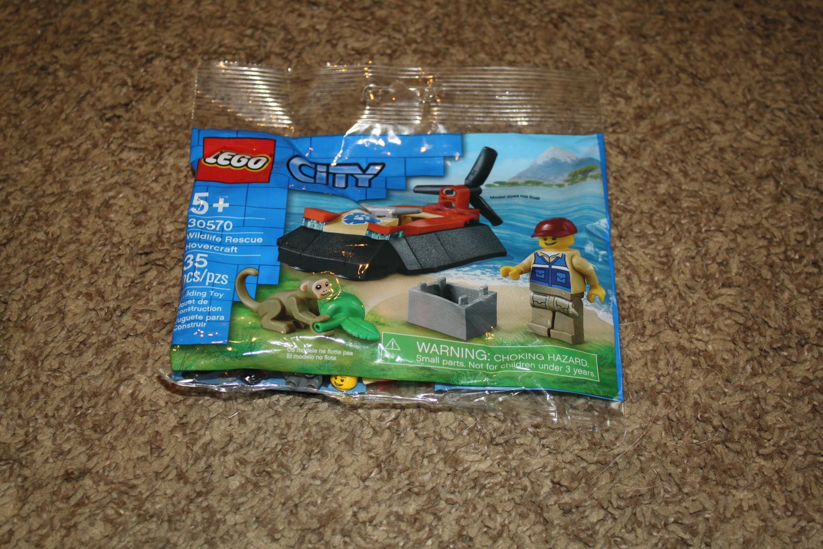 Lego City 30570 Wildlife Rescue Hovercraft