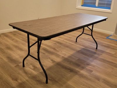 Folding table, 30x72