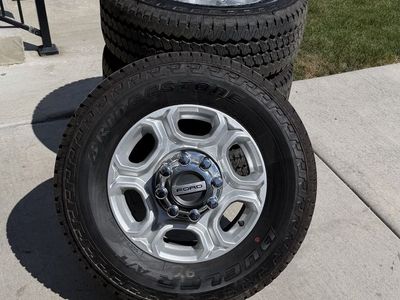 Ford F350 Rims and Tires 275/70R18 Bridgestone Dueller AT New