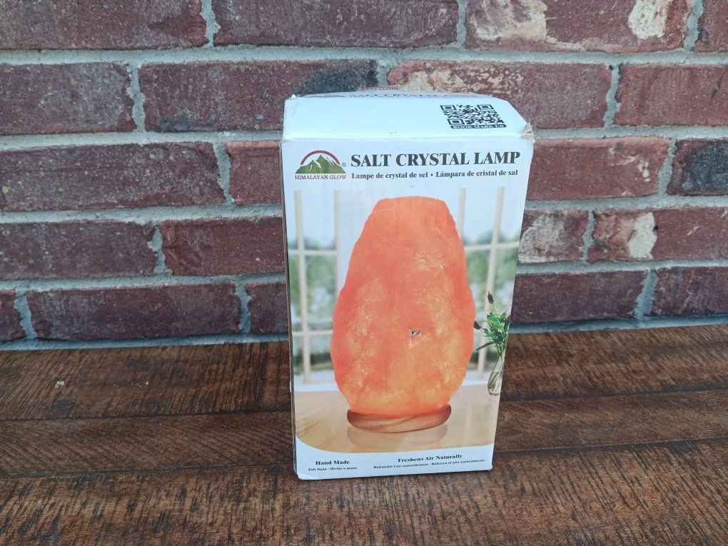 Himalayan Glow Salt Crystal Lamp