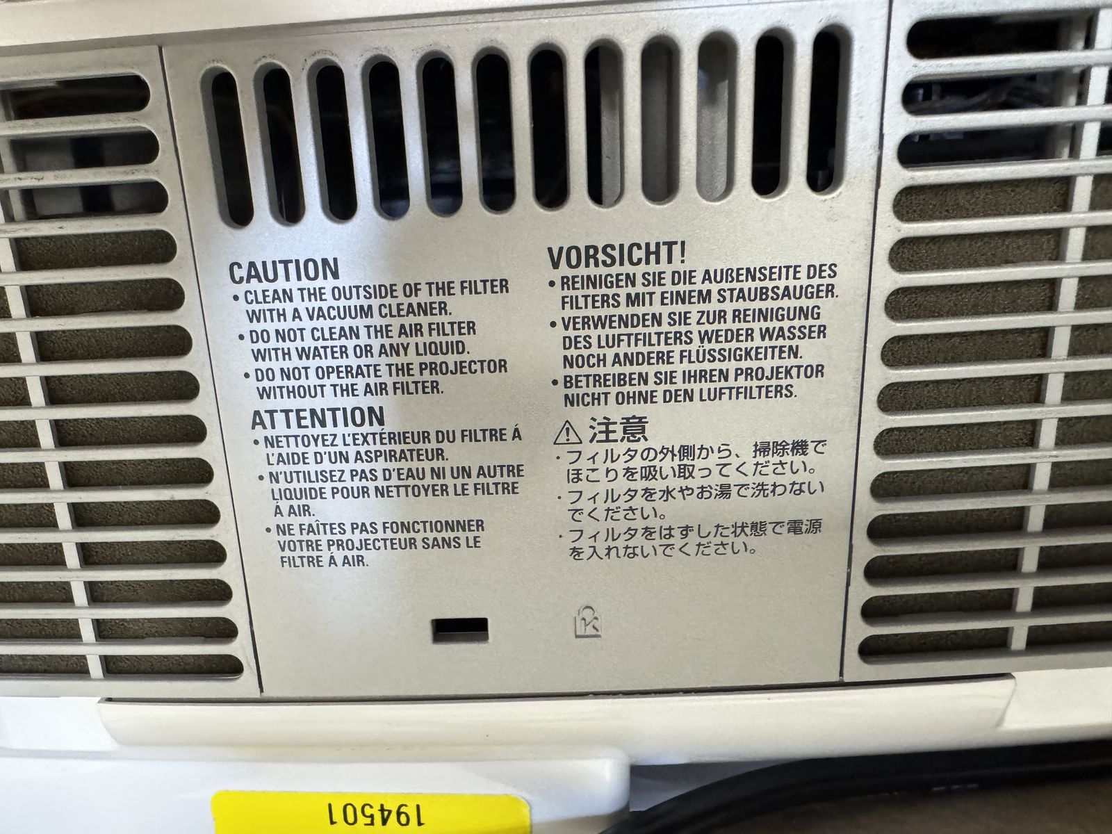 NEC Video Projector & Screen