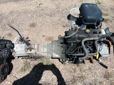 1997 Jeep motor, Trans, and transfer case
