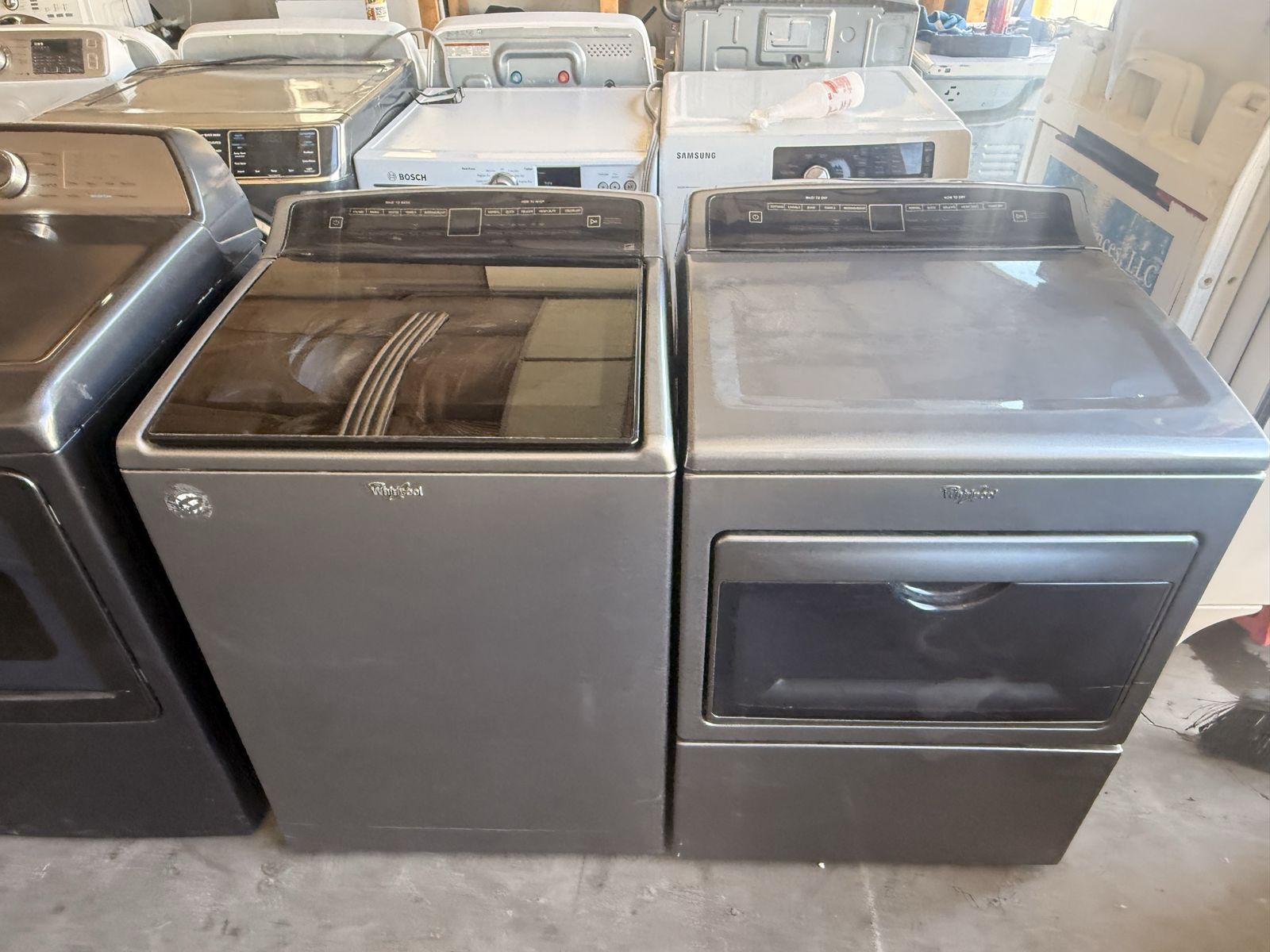 Washer dry
