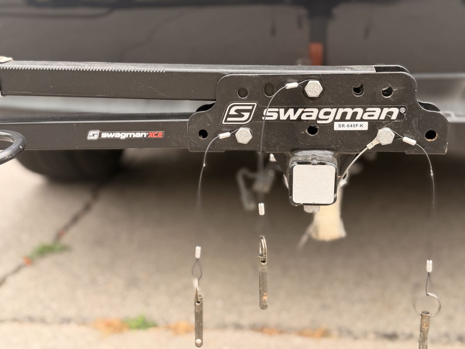Swagman XC2 2-Bike Hitch Mount Rack - Fits 1.25" & 2" Receivers, E-Bike Compatible