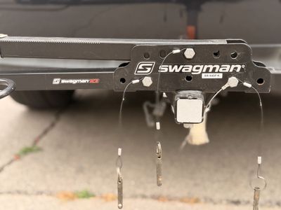 Swagman XC2 2-Bike Hitch Mount Rack - Fits 1.25" & 2" Receivers, E-Bike Compatible