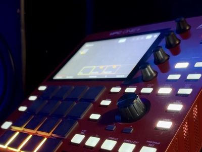 Akai MPC One Plus (Red) Like New