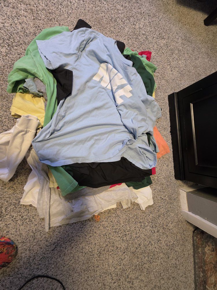 Assorted Men's T-Shirts & Long Sleeves, Mixed Brands & Sizes, 10+ Pack Bundle xxl 12 perfect condition used shirts. 30.00