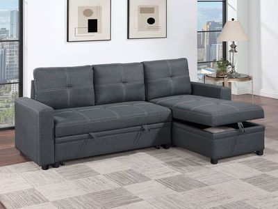 NEW SOFA-BED with STORAGE BUILT IN - NEW IN BOX