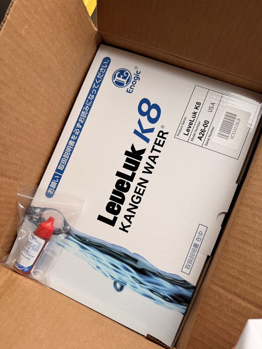 Brand New Enagic Kangen K8 Water Machine
