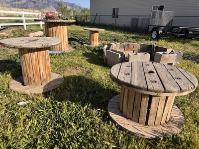 Goat spools, very nice. $20 each