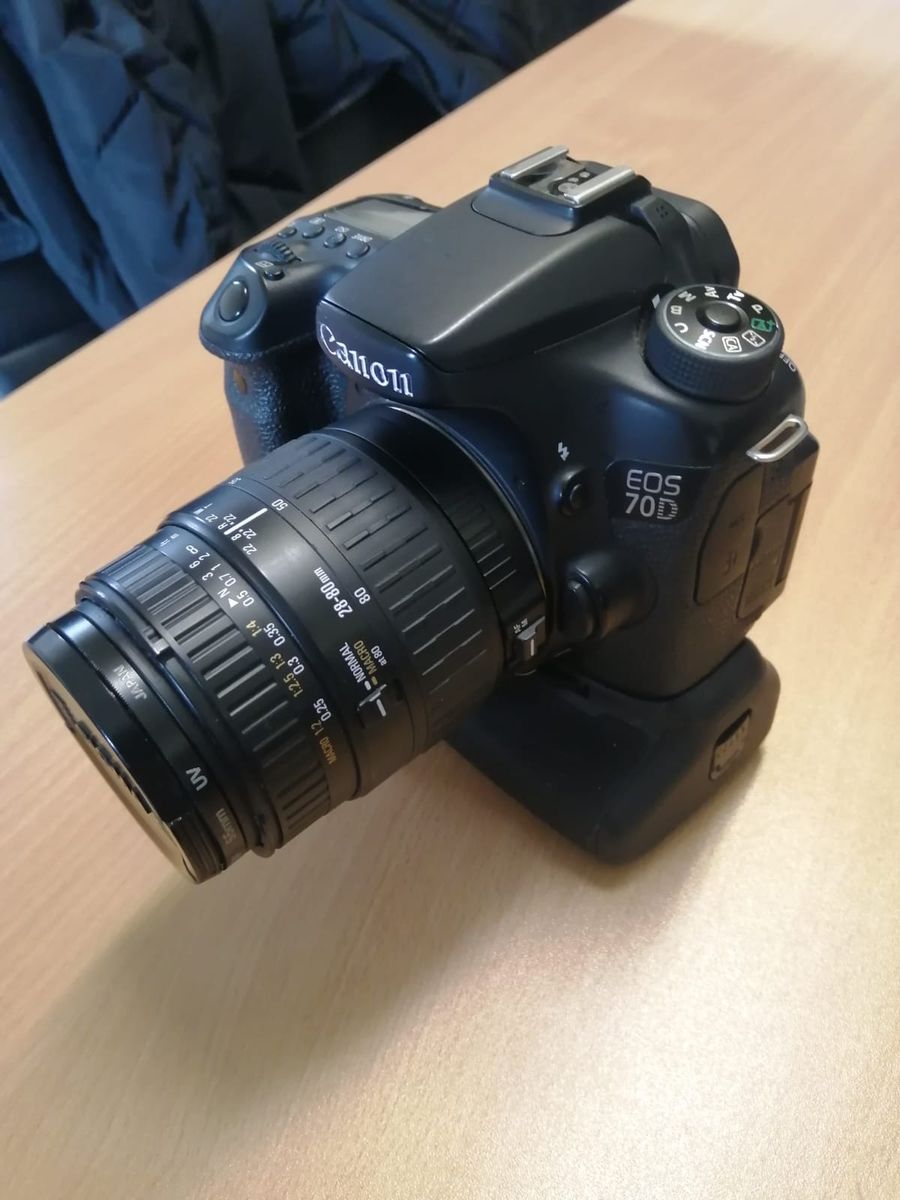 Camara 70d canon