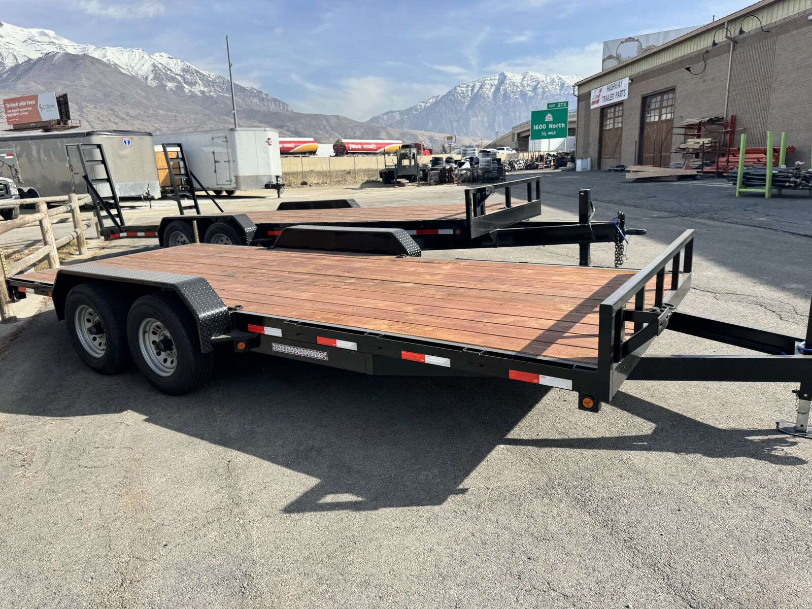 Quadrax 7X16 Car Hauler 10,000 Pound Gross Rateing