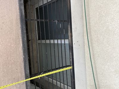 25” X 72” Bronze window well cover