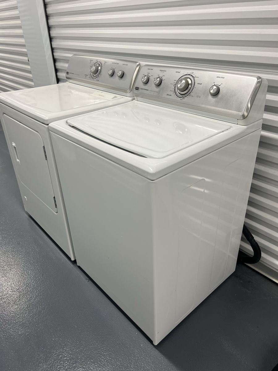 Maytag Centennial Top Load Washer & Dryer Set