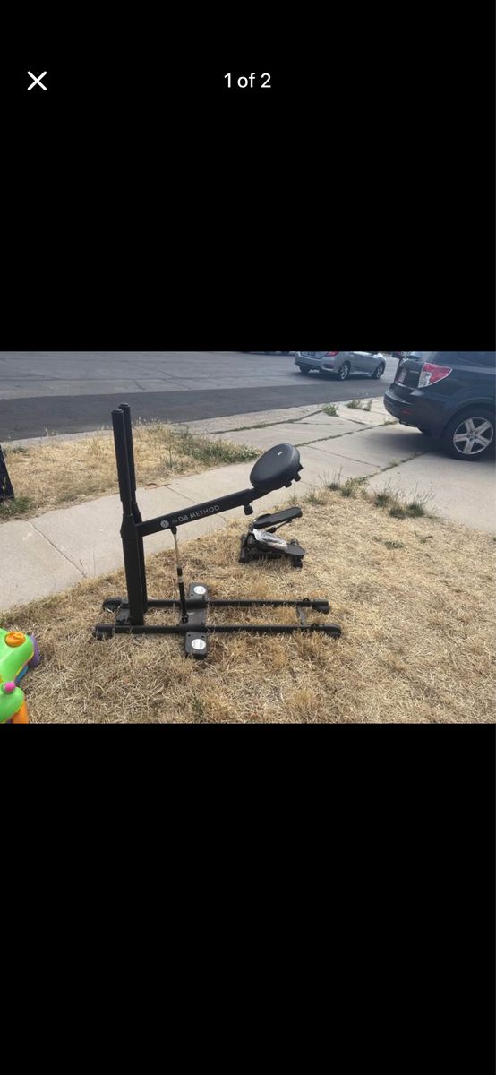 DB Method Squat Machine Home Exercise Equipment with weighted belt