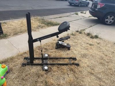 DB Method Squat Machine Home Exercise Equipment with weighted belt
