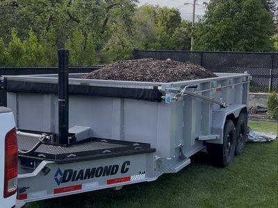 Dump trailer for rent